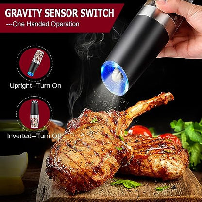 Electric Gravity Pepper Grinder